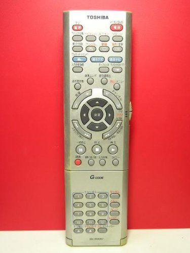 Amazon.co.jp: 東芝 ビデオ・DVDリモコン SE-R0087 : 家電＆カメラ